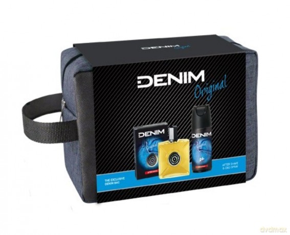DENIM Original Zestaw prezentowy (woda po goleniu 100 ml+deo spray 150 ml+kosmetyczka)