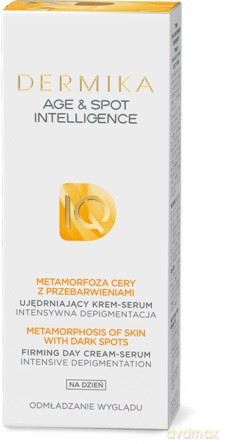 Dermika Age&Spot Intelligence Krem - serum ujędrniające na dzień dla cery z przebarwieniami 50 ml