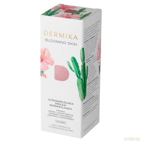 Dermika Blooming Skin Ultranawilżająca Emulsja rozświetlająca na dzień 50 ml
