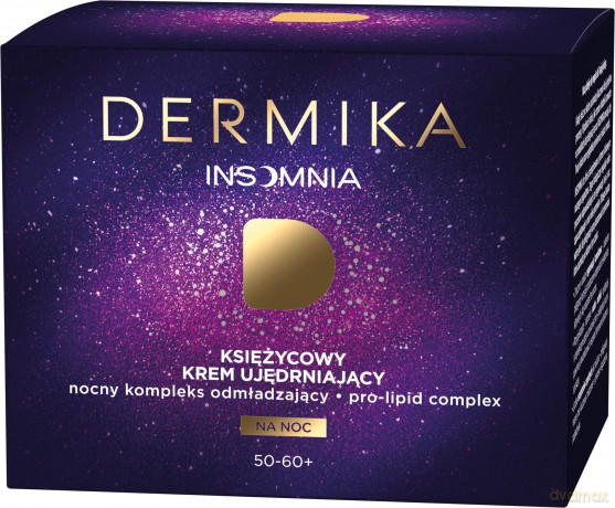 Dermika Insomnia 50-60+ Księżycowy Krem ujędrniający na noc 50 ml