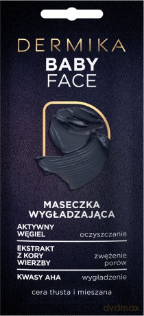 Dermika Maseczki Piękności Maseczka wygładzająca Baby Face 10 ml