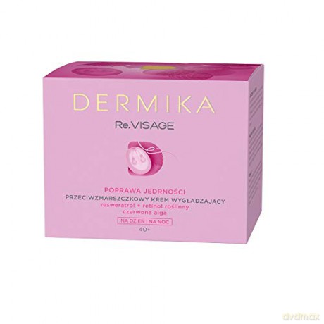 Dermika Re.Visage 40+ Przeciwzmarszczkowy Krem wygładzający na dzień i noc 50 ml