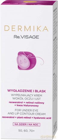 Dermika Re.Visage 50,60,70+ Wypełniający Krem wokół oczu i ust 15 ml
