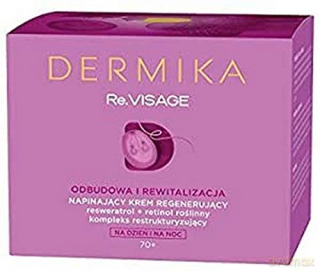 Dermika Re.Visage 70+ Napinający Krem regenerujący na dzień i noc 50 ml