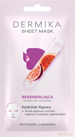 Dermika Sheet Mask maska na tkaninie regenerująca 17g