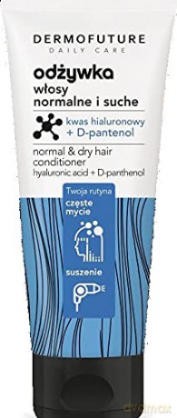 Dermofuture Daily Care Odżywka do włosów normalnych i suchych - Kwas hialuronowy+D-pantenol 250 ml