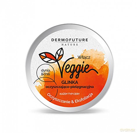 Dermofuture Nature Veggie Pasta oczyszczająca do twarzy Dynia&Chili - każdy typ cery 150 ml