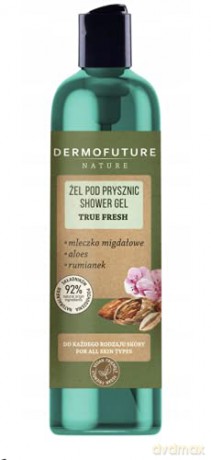 Dermofuture Nature Żel pod prysznic True Fresh - do każdego rodzaju skóry 300 ml