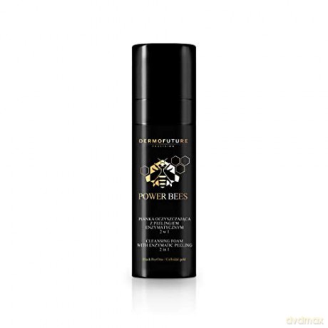Dermofuture Precision Power Bees Pianka oczyszczająca z peelingiem 2w1 150 ml