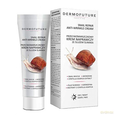 Dermofuture Precision Przeciwzmarszczkowy Krem naprawczy ze śluzem ślimaka 30 ml