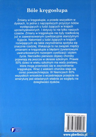 Bóle Kręgosłupa Natura Dla Zdrowia - Gerhard Leibold [KSIĄŻKA]