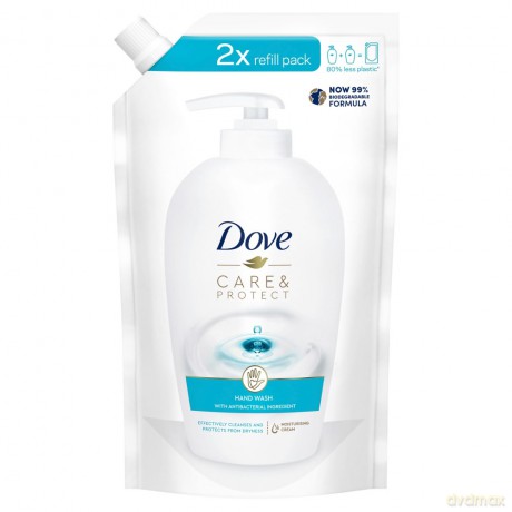 Dove Care & Protect Pielęgnujące Mydło w płynie - zapas 500 ml