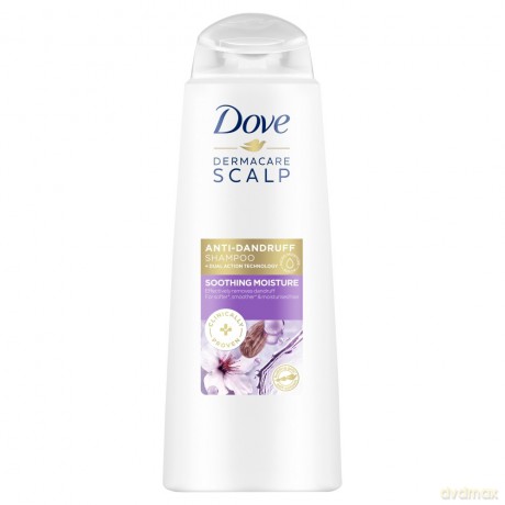 Dove Dermacare Sculp Szampon do włosów Anti Dandruff - przeciwłupieżowy nawilżający 400 ml