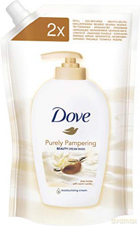 Dove Shea Butter with Warm Vanilla Mydło w płynie-zapas 500 ml