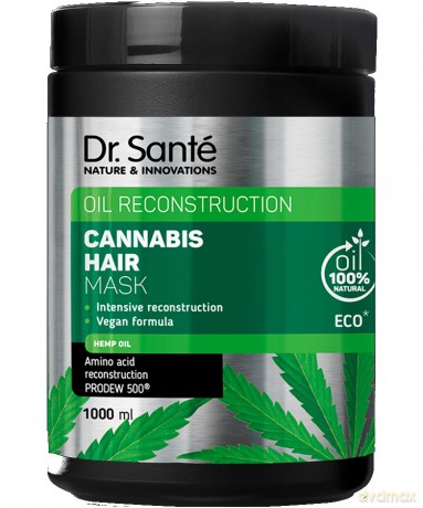 Dr.Sante Cannabis Hair Rewitalizująca Maska do włosów 1000 ml