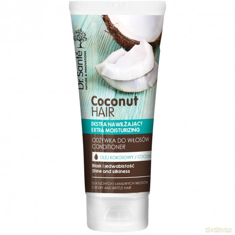 Dr.Sante Coconut Hair Odżywka nawilżająca do włosów suchych i łamliwych 200 ml