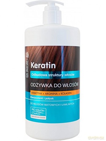 Dr.Sante Keratin Hair Odżywka odbudowująca do włosów łamliwych i matowych 1000 ml