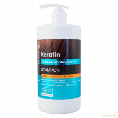 Dr.Sante Keratin Hair Szampon odbudowujący do włosów łamliwych i matowych 1000 ml