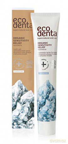 ECODENTA Organic Pasta do zębów Sensitive Relief - Sól 75 ml