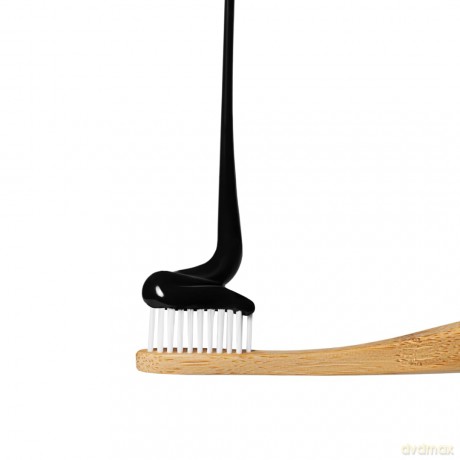 ECODENTA Pasta do zębów Black Whitening z czarnym węglem DUO 100 ml x 2