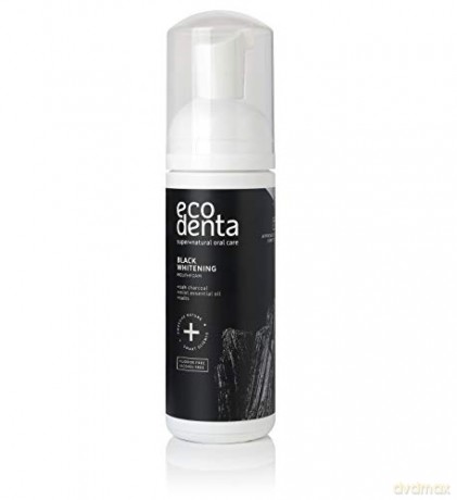 ECODENTA Pianka do mycia zębów z czarnym węglem 150 ml