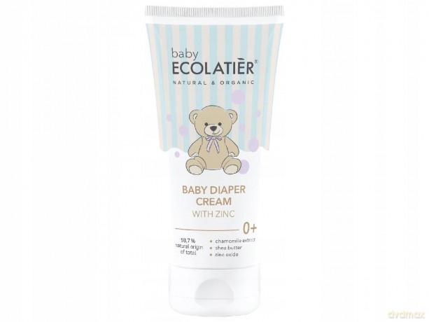 ECOLATIER BABY Krem dla niemowląt z cynkiem 0+ 100 ml