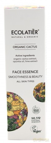 ECOLATIER Organic Cactus Esencja wygładzająca do twarzy - każdy rodzaj cery 30 ml