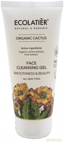 ECOLATIER Organic Cactus Żel do twarzy oczyszczający - każdy rodzaj cery 100 ml