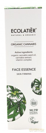 ECOLATIER Organic Cannabis Esencja ujędrniająca do twarzy - cera wiotka 30 ml