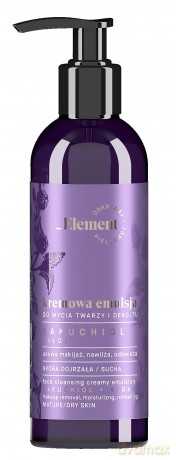 Element Bakuchiol+Algi Kremowa Emulsja do mycia twarzy i dekoltu - cera dojrzała i sucha 150 ml