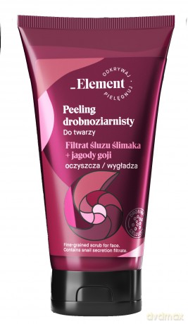 Element Filtrat Śluzu Ślimaka Peeling drobnoziarnisty do cery tłustej i mieszanej 75 ml