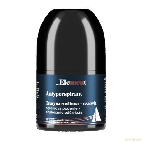Element Men Antyperspirant roll-on z tauryną roślinną i szałwią 50 ml