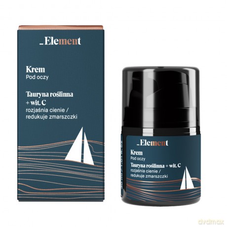 Element Men Krem pod oczy Tauryna Roślinna + Witamina C 30 ml