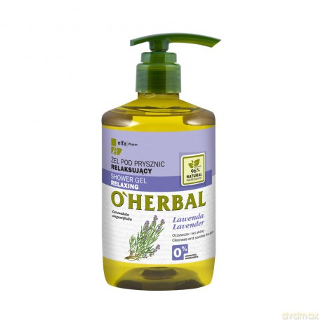 Elfa Pharm O`Herbal Żel pod prysznic relaksujący Lawenda 750 ml