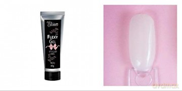 ELISIUM Flexy Gel do przedłużania paznokci UV/LED Milky 65g