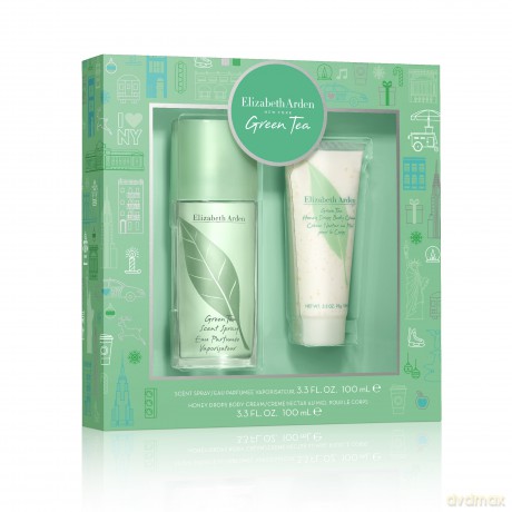 Elizabeth Arden Green Tea Zestaw prezentowy (woda perfumowana 100 ml+balsam do ciała 100 ml)