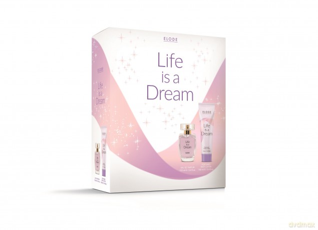Elode Zestaw prezentowy Life is a Dream (woda perfumowana 100 ml+lotion do ciała 100 ml)