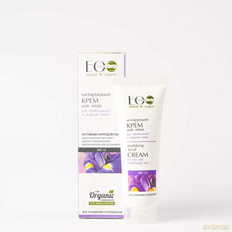 EOLaboratorie Facial Krem matujący do twarzy - "Dla cery tłustej" 50 ml
