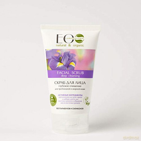 EOLaboratorie Facial Scrub głęboko oczyszczający do twarzy - cera tłusta i problemowa 150 ml