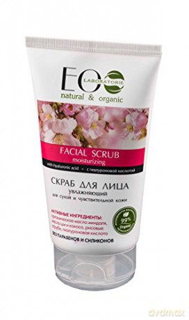 EOLaboratorie Facial Scrub nawilżający do twarzy - cera sucha i wrażliwa 150 ml