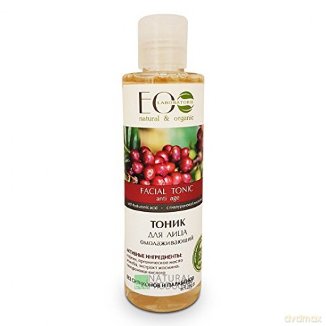 EOLaboratorie Facial Tonik odmładzający do twarzy z kwasem hialuronowym 200 ml