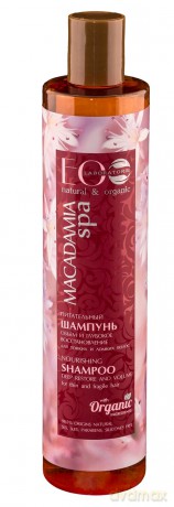 EOLaboratorie Macadamia Spa Szampon odżywczy do włosów cienkich i łamliwych 250 ml
