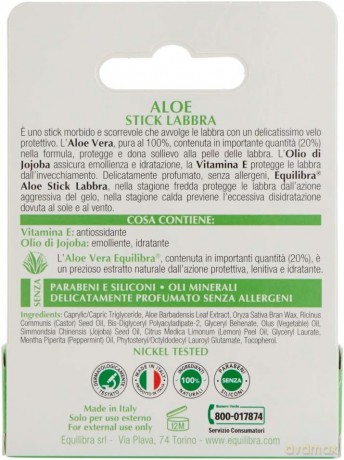 Equilibra Aloe Balsam do ust w sztyfcie 5.5 ml