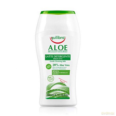 Equilibra Aloe Delikatne Mleczko do demakijażu 200 ml