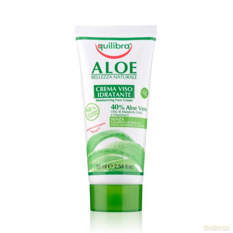 Equilibra Aloe Krem do twarzy nawilżająco-kojący 75 ml