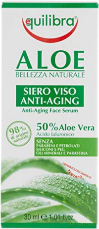 Equilibra Aloe Serum przeciwstarzeniowe do twarzy 50% aloesu 30 ml