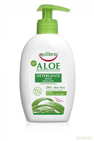 Equilibra Aloe Żel oczyszczający do twarzy i rąk 300 ml