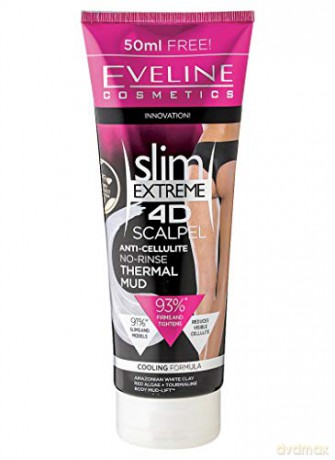 Eveline 4D slim EXTREME Scalpel Antycellulitowe Błoto termalne 250 ml