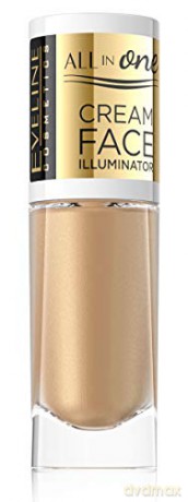 Eveline All in One Kremowy Rozświetlacz w płynie Gold 8 ml