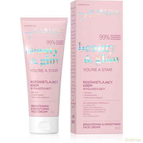 EVELINE BEAUTY GLOW Krem wygładzający